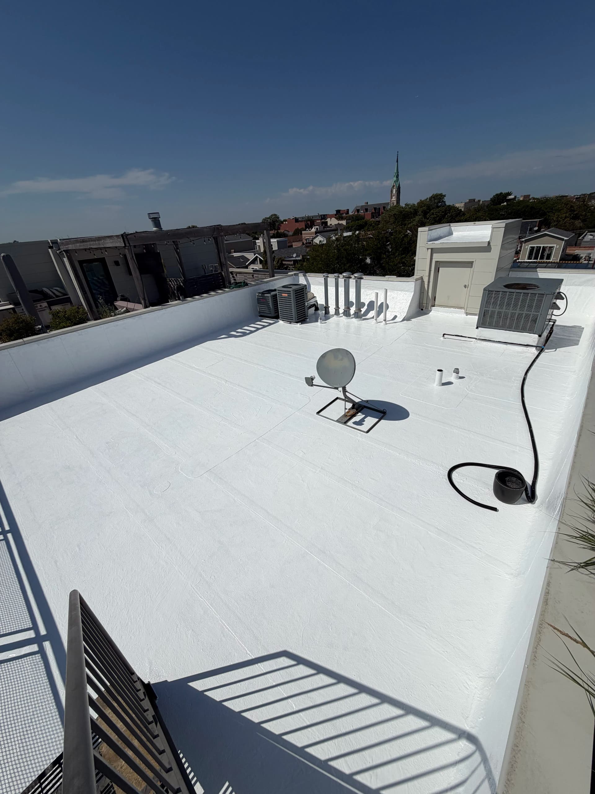 Gallery photos for Chicago Flat Roof Repair and Silicone Coating Restoration: Image #2