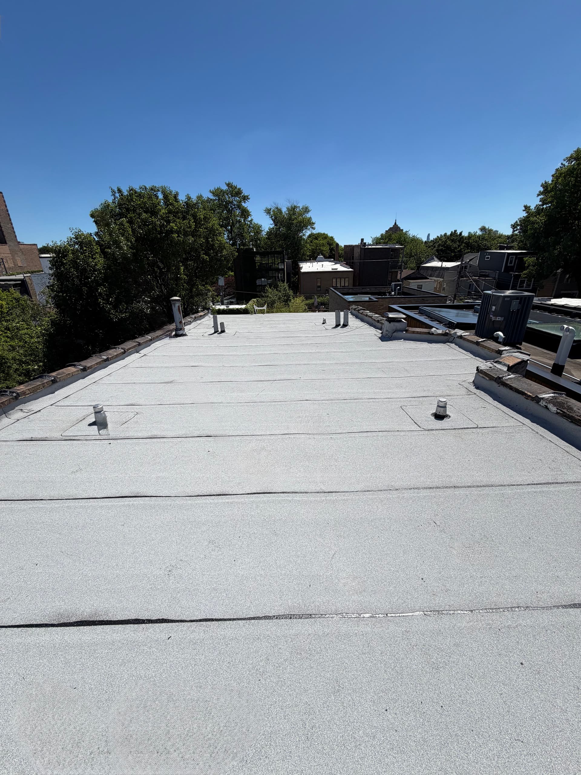 Gallery photos for Full Flat Roof Tear-Off and Modified Bitumen Re-Roof in Chicago: Image #2