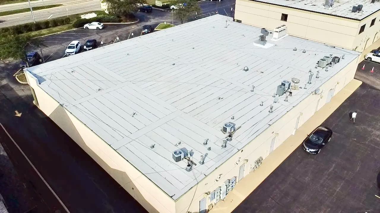 Gallery photos for New Granulated Modified Bitumen Torch-Down Roof on 15,000 Sq. Ft. Commercial Building: Image #2