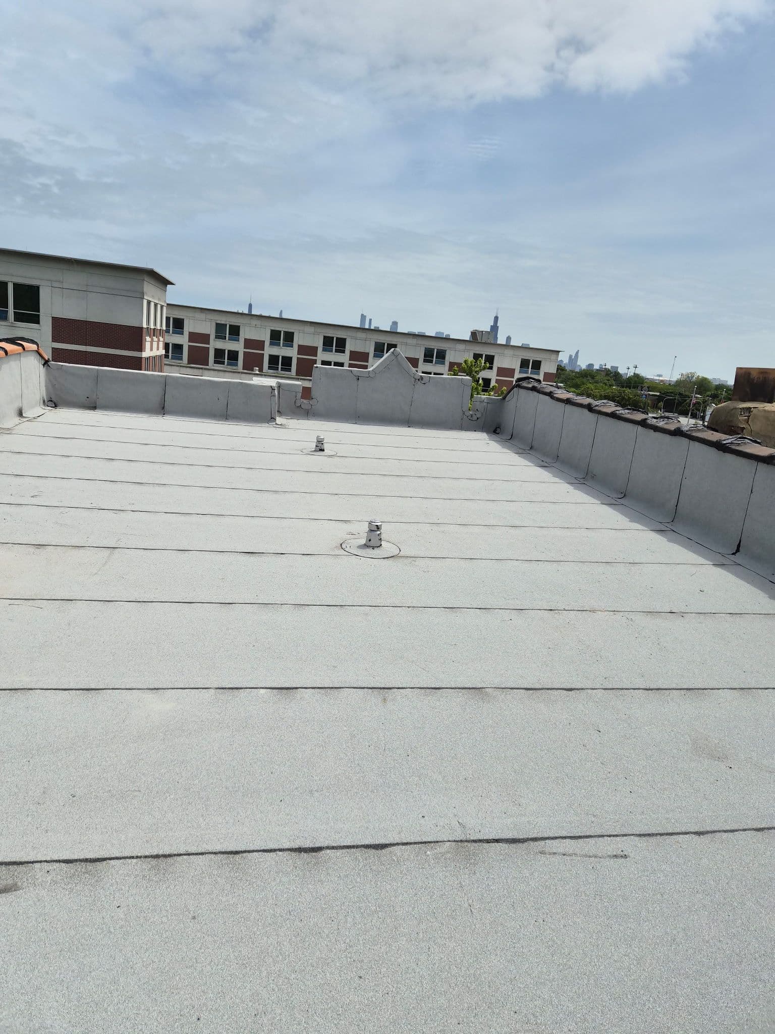 Gallery photos for Chicago Flat Roof Tear-Off and GAF Modified Replacement: Image #4