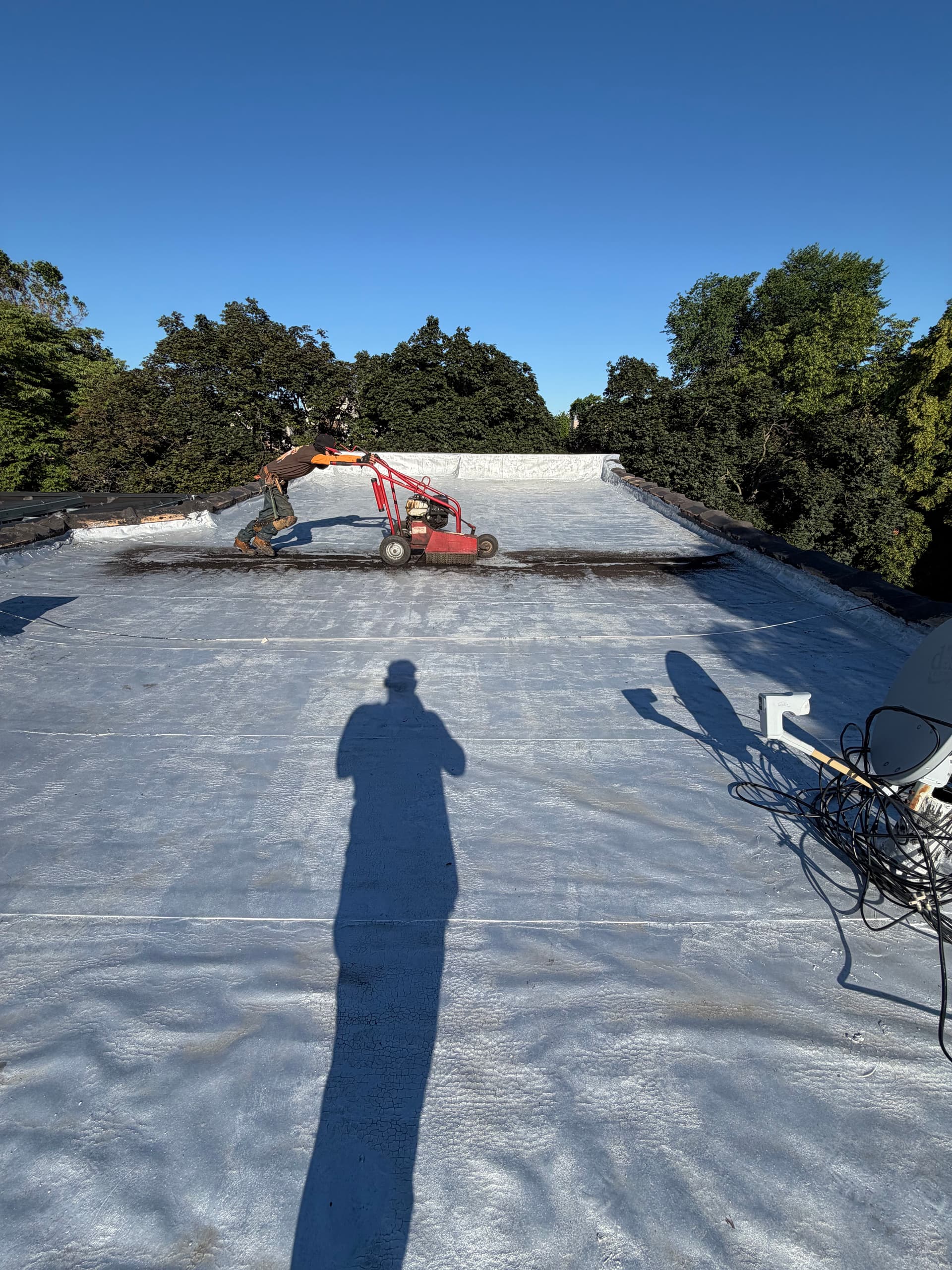 Full Flat Roof Tear-Off and Modified Bitumen Re-Roof in Chicago image